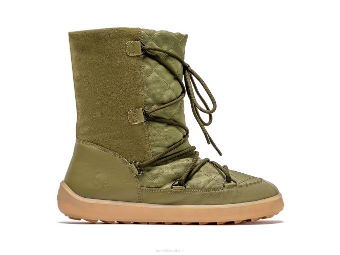 donne stivali invernali a piedi nudi donna snowfox Army Green Be Lenka 80JV150