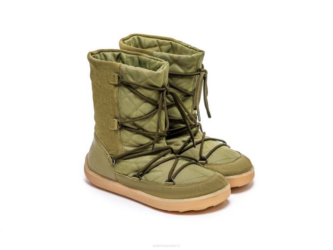 donne stivali invernali a piedi nudi donna snowfox Army Green Be Lenka 80JV150