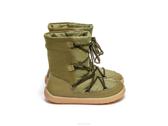 donne stivali invernali a piedi nudi donna snowfox Army Green Be Lenka 80JV150
