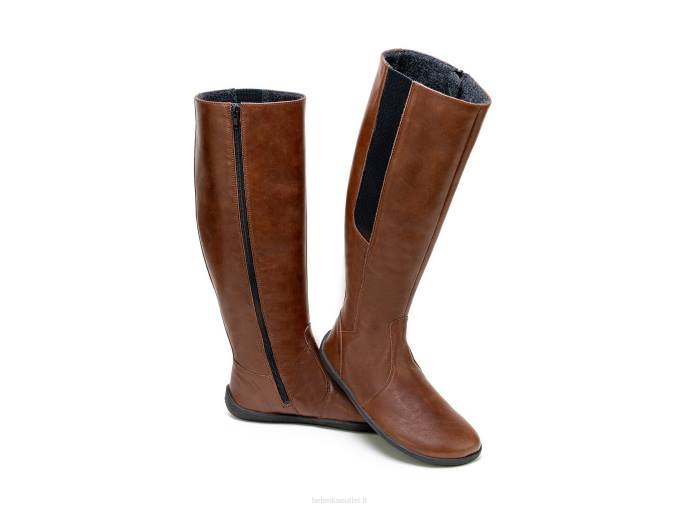 donne stivali lunghi a piedi nudi sierra Marrone scuro Be Lenka 80JV154