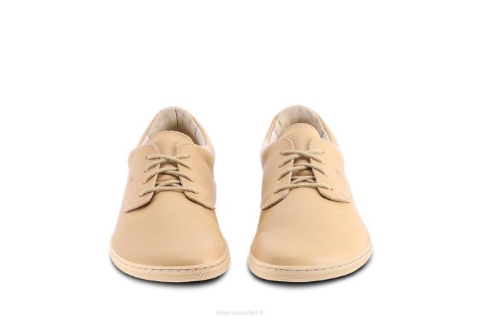 uomini scarpe a piedi nudi paesaggio urbano marrone caramello salato Be Lenka 80JV1