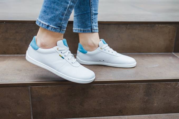 uomini scarpe a piedi nudi - royale bianco blu Be Lenka 80JV6