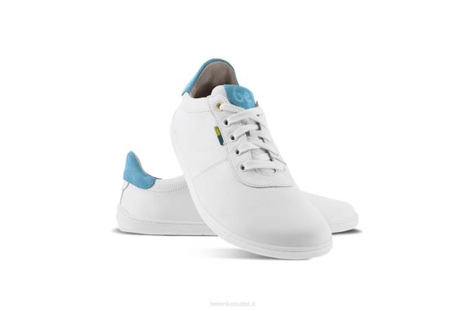 uomini scarpe a piedi nudi - royale bianco blu Be Lenka 80JV6