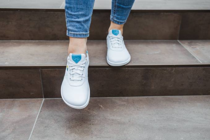 uomini scarpe a piedi nudi - royale bianco blu Be Lenka 80JV6