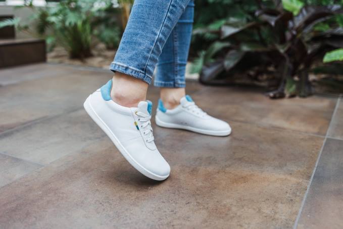 uomini scarpe a piedi nudi - royale bianco blu Be Lenka 80JV6