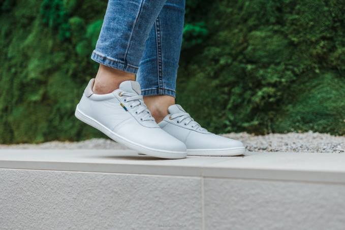 uomini scarpe a piedi nudi - royale bianco e beige Be Lenka 80JV7