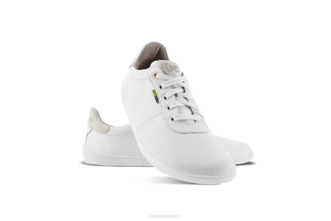 uomini scarpe a piedi nudi - royale bianco e beige Be Lenka 80JV7