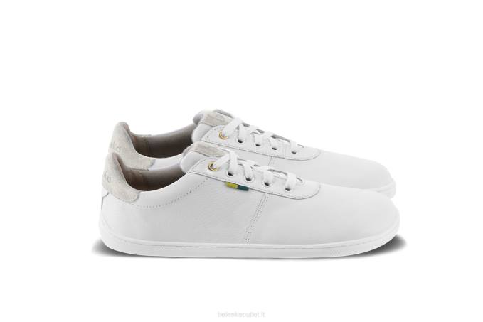 uomini scarpe a piedi nudi - royale bianco e beige Be Lenka 80JV7
