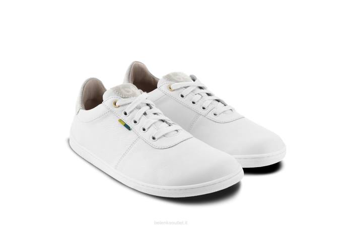 uomini scarpe a piedi nudi - royale bianco e beige Be Lenka 80JV7