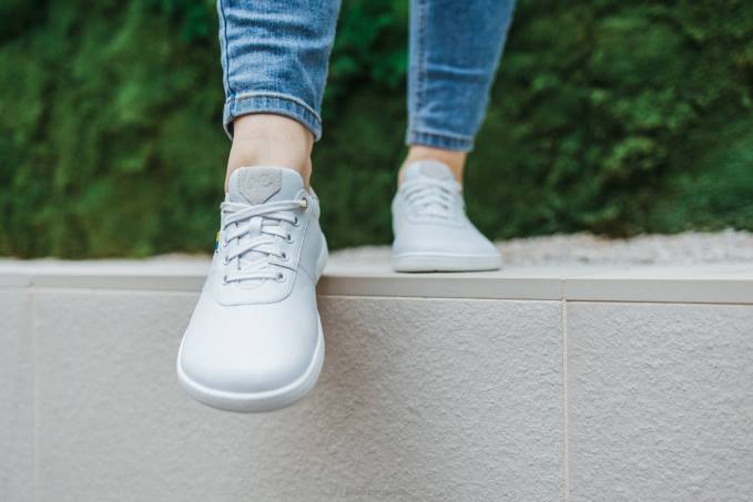 uomini scarpe a piedi nudi - royale bianco e beige Be Lenka 80JV7