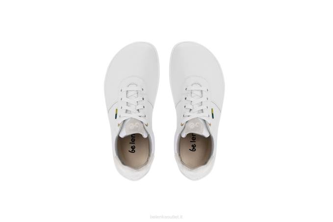 uomini scarpe a piedi nudi - royale bianco e beige Be Lenka 80JV7