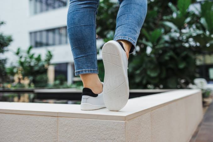 uomini scarpe a piedi nudi - royale bianco nero Be Lenka 80JV5