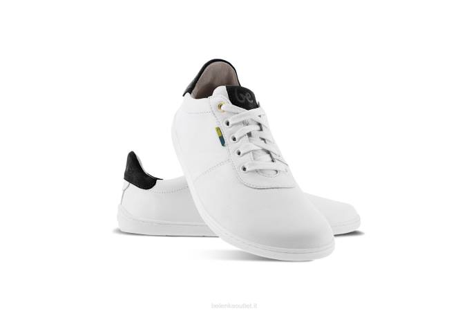 uomini scarpe a piedi nudi - royale bianco nero Be Lenka 80JV5
