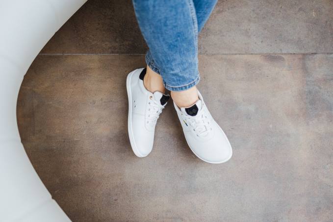 uomini scarpe a piedi nudi - royale bianco nero Be Lenka 80JV5