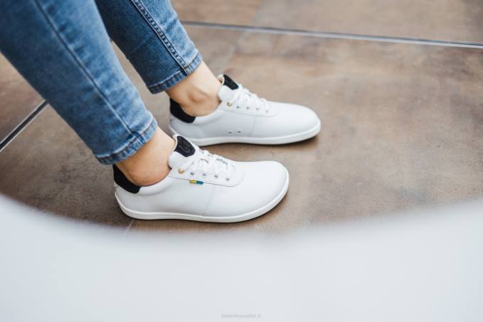 uomini scarpe a piedi nudi - royale bianco nero Be Lenka 80JV5