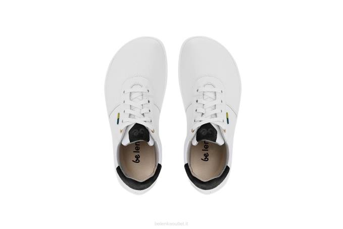 uomini scarpe a piedi nudi - royale bianco nero Be Lenka 80JV5