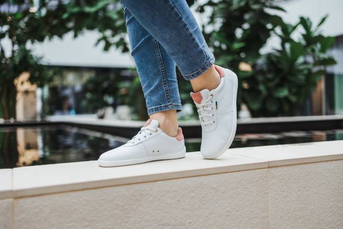 uomini scarpe a piedi nudi - royale pesca bianca e scura Be Lenka 80JV4