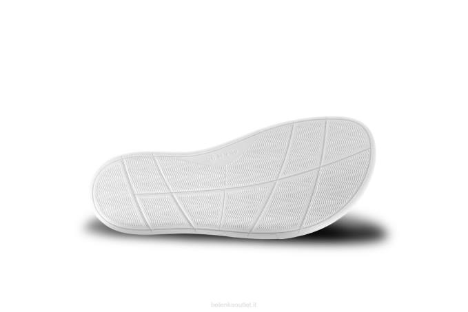 uomini scarpe a piedi nudi - royale pesca bianca e scura Be Lenka 80JV4