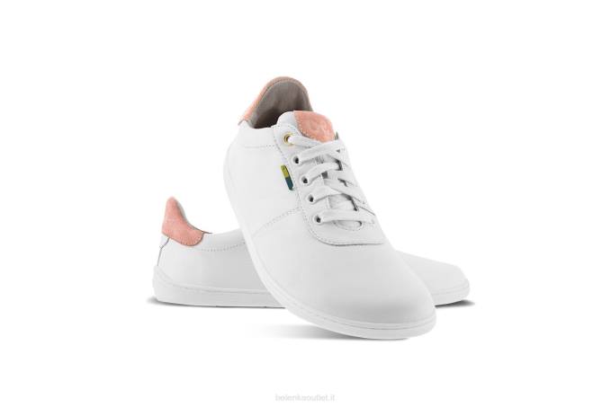 uomini scarpe a piedi nudi - royale pesca bianca e scura Be Lenka 80JV4