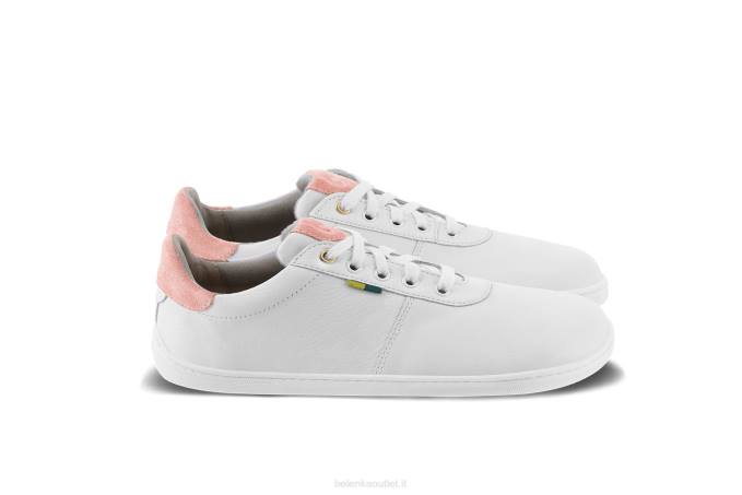 uomini scarpe a piedi nudi - royale pesca bianca e scura Be Lenka 80JV4