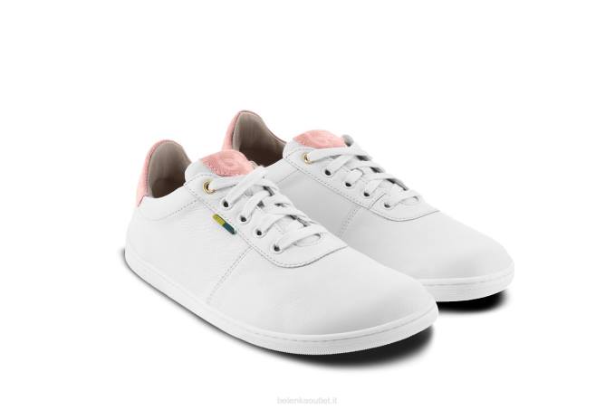 uomini scarpe a piedi nudi - royale pesca bianca e scura Be Lenka 80JV4