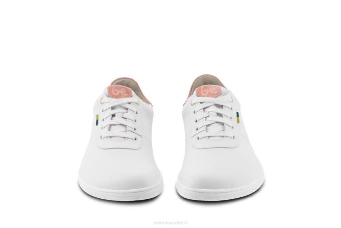 uomini scarpe a piedi nudi - royale pesca bianca e scura Be Lenka 80JV4