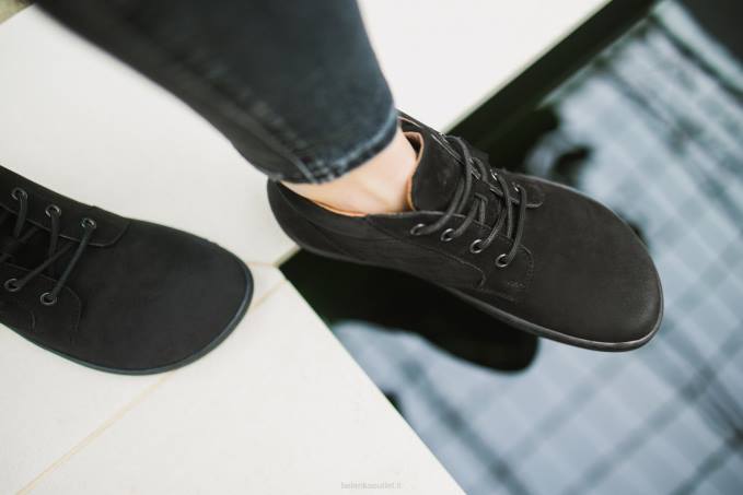uomini scarpe a piedi nudi - sinergia tutto nero Be Lenka 80JV19