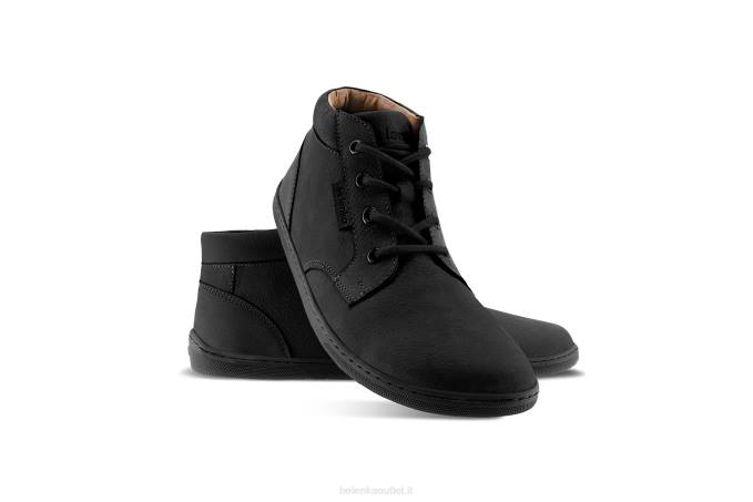 uomini scarpe a piedi nudi - sinergia tutto nero Be Lenka 80JV19