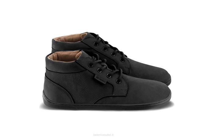 uomini scarpe a piedi nudi - sinergia tutto nero Be Lenka 80JV19