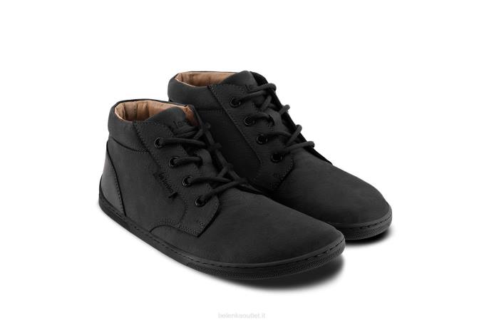 uomini scarpe a piedi nudi - sinergia tutto nero Be Lenka 80JV19