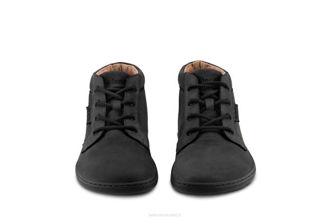 uomini scarpe a piedi nudi - sinergia tutto nero Be Lenka 80JV19