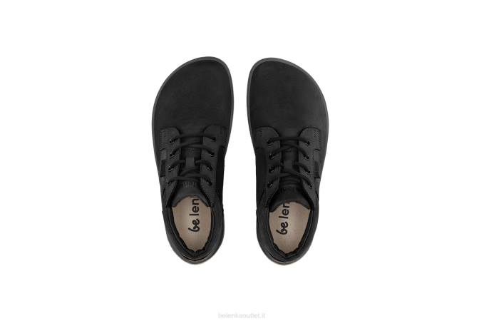 uomini scarpe a piedi nudi - sinergia tutto nero Be Lenka 80JV19