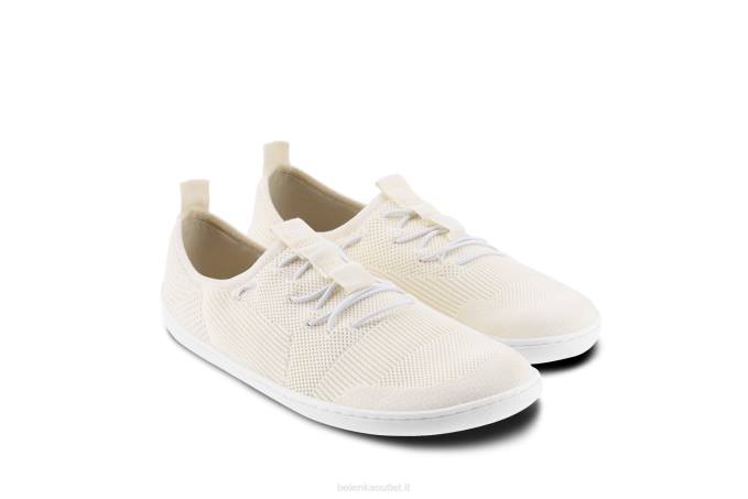 uomini le scarpe da ginnastica a piedi nudi elevano Bianco avorio Be Lenka 80JV32