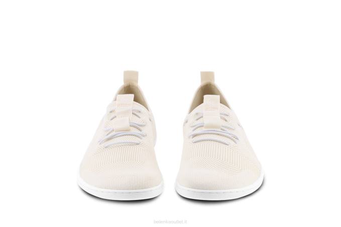 uomini le scarpe da ginnastica a piedi nudi elevano Bianco avorio Be Lenka 80JV32
