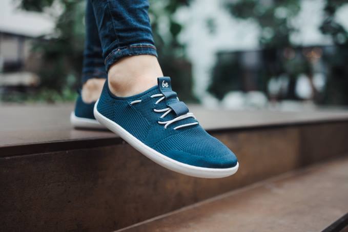 uomini le scarpe da ginnastica a piedi nudi elevano blu scuro Be Lenka 80JV33