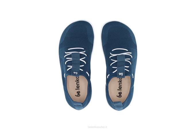 uomini le scarpe da ginnastica a piedi nudi elevano blu scuro Be Lenka 80JV33