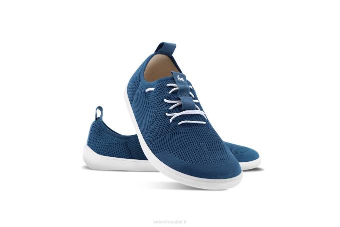 uomini le scarpe da ginnastica a piedi nudi elevano blu scuro Be Lenka 80JV33