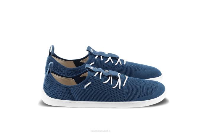 uomini le scarpe da ginnastica a piedi nudi elevano blu scuro Be Lenka 80JV33