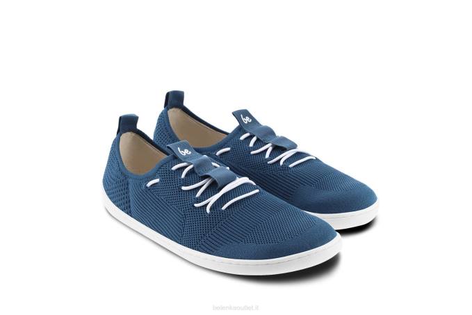 uomini le scarpe da ginnastica a piedi nudi elevano blu scuro Be Lenka 80JV33