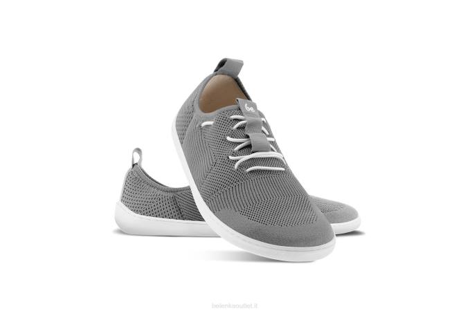 uomini le scarpe da ginnastica a piedi nudi elevano grigio Be Lenka 80JV34