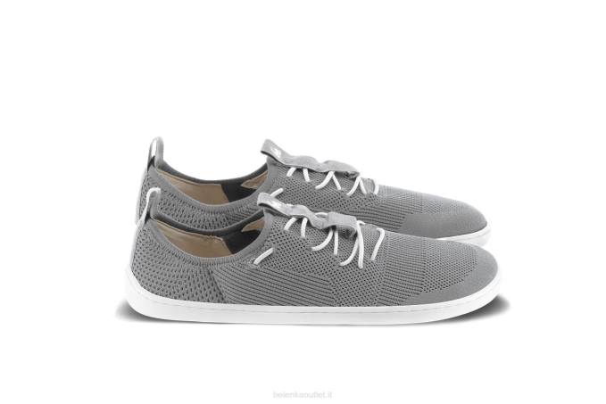 uomini le scarpe da ginnastica a piedi nudi elevano grigio Be Lenka 80JV34