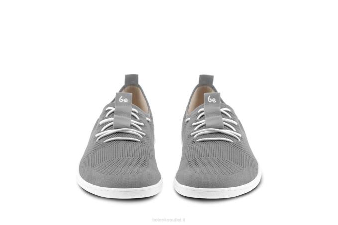 uomini le scarpe da ginnastica a piedi nudi elevano grigio Be Lenka 80JV34