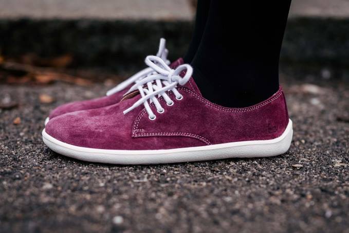 uomini scarpe a piedi nudi - città prugna e bianco Be Lenka 80JV122