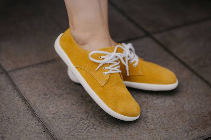 uomini scarpe a piedi nudi - città senape e bianco Be Lenka 80JV121