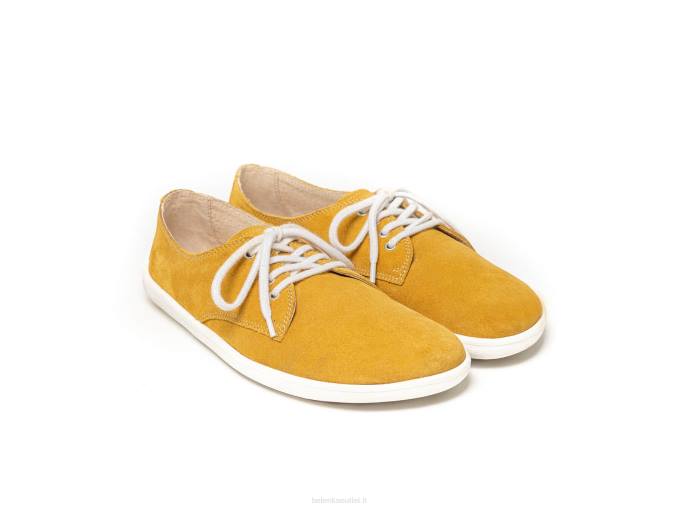uomini scarpe a piedi nudi - città senape e bianco Be Lenka 80JV121
