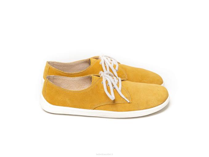 uomini scarpe a piedi nudi - città senape e bianco Be Lenka 80JV121