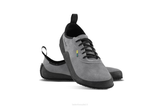 uomini scarpe a piedi nudi trailwalker 2.0 grigio Be Lenka 80JV114