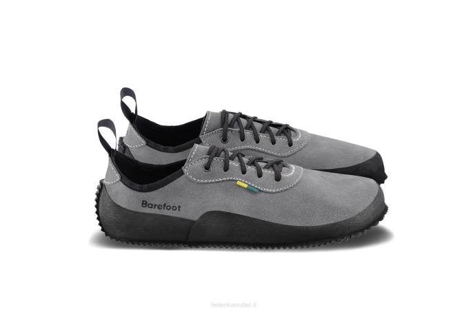 uomini scarpe a piedi nudi trailwalker 2.0 grigio Be Lenka 80JV114