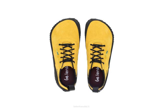 uomini scarpe a piedi nudi trailwalker 2.0 mostarda Be Lenka 80JV115