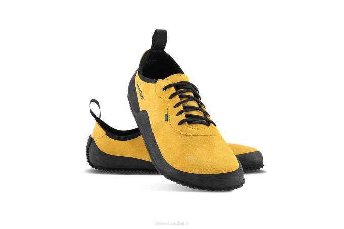 uomini scarpe a piedi nudi trailwalker 2.0 mostarda Be Lenka 80JV115